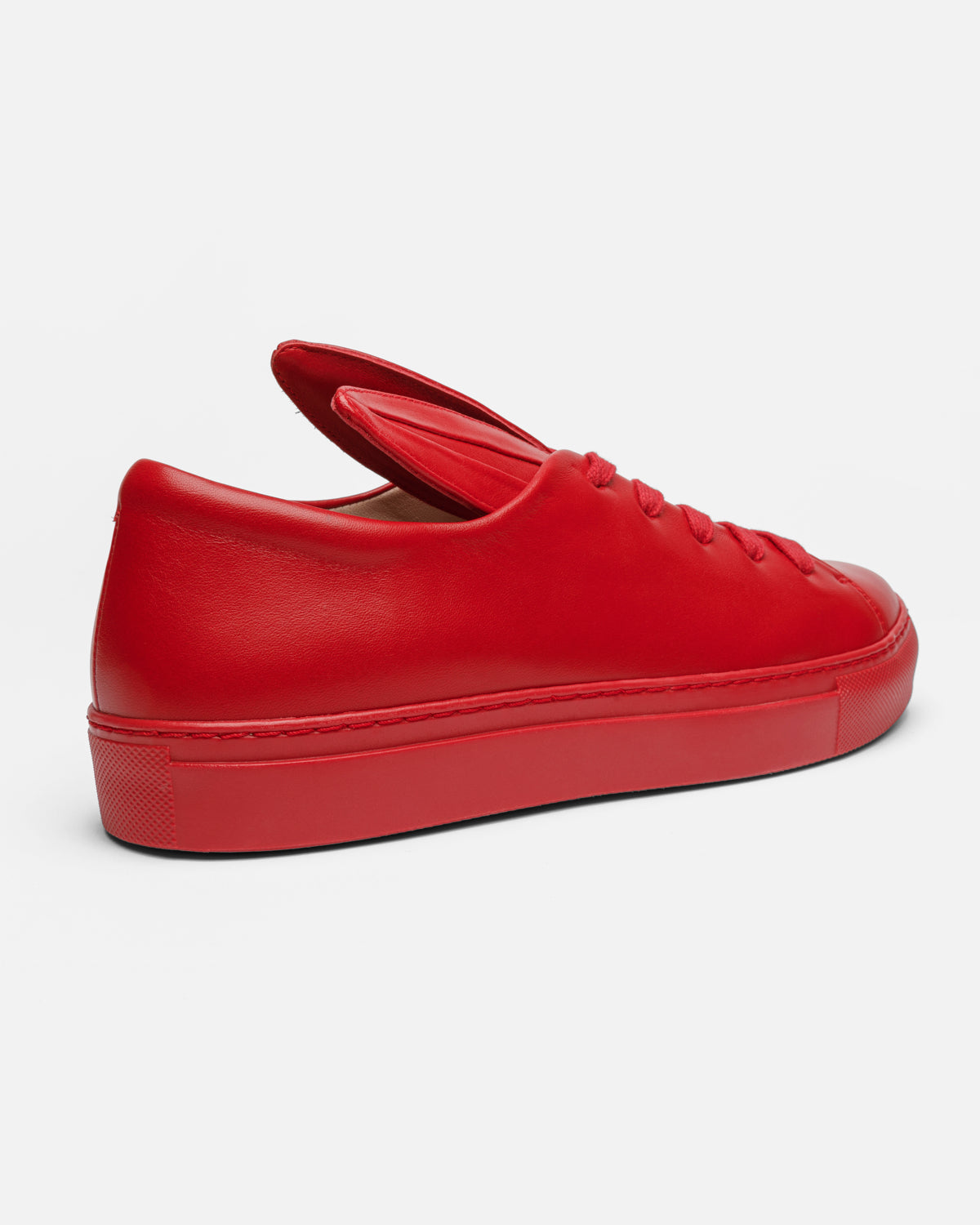 All Ears Red Leather