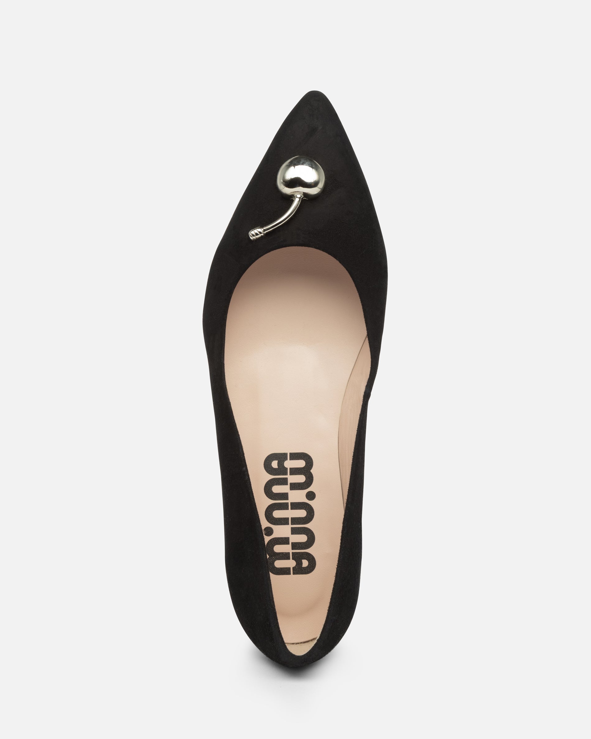 Devi Black Suede