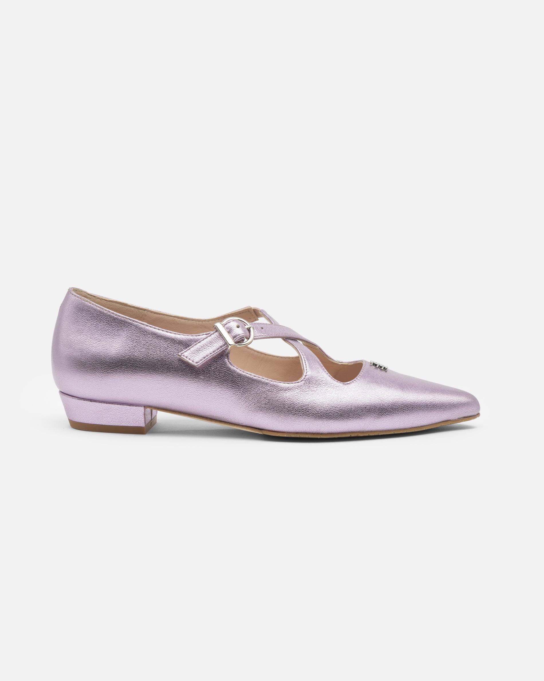 Crop Lilac Metallic