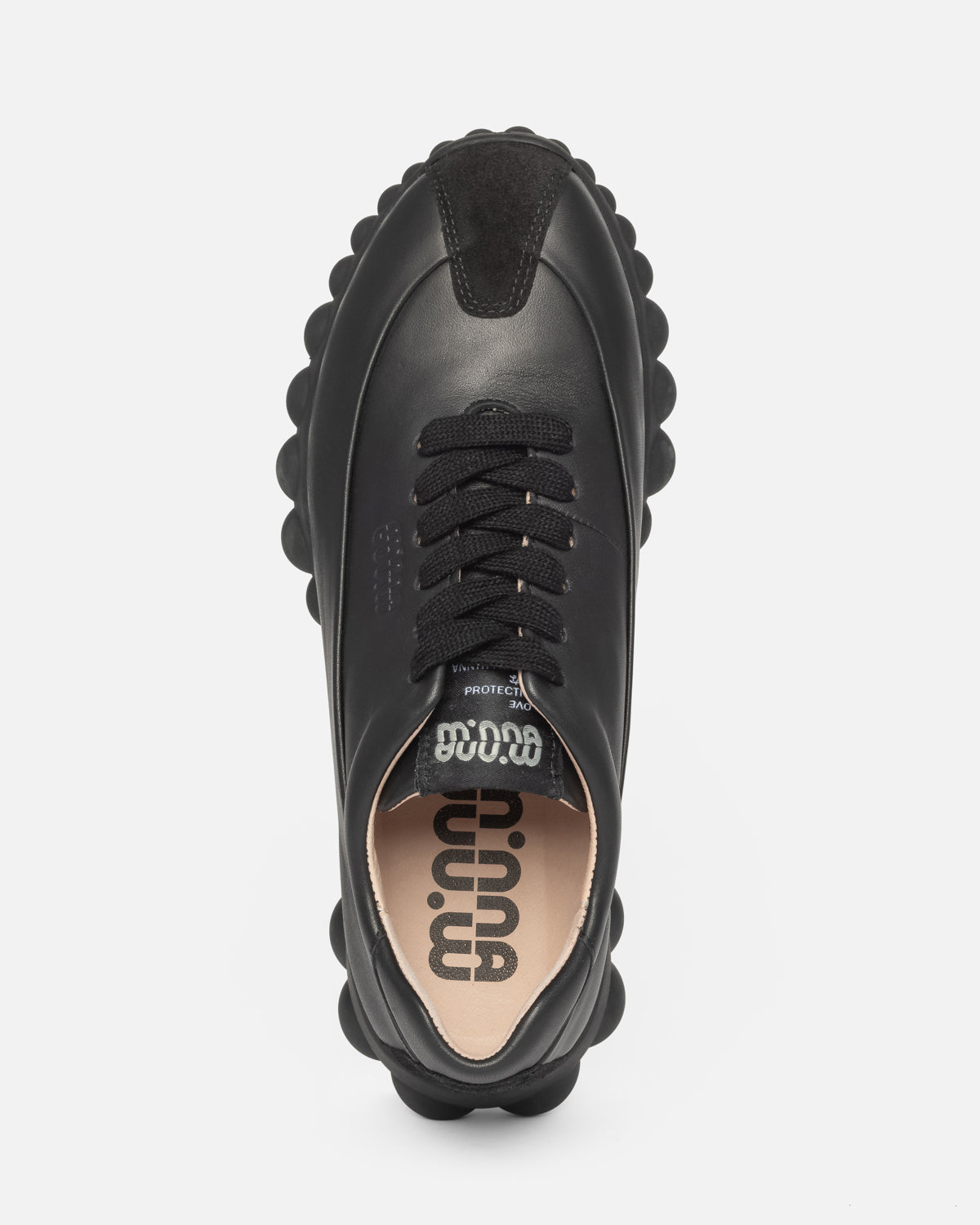 Mother-Of-Pearl Black Leather