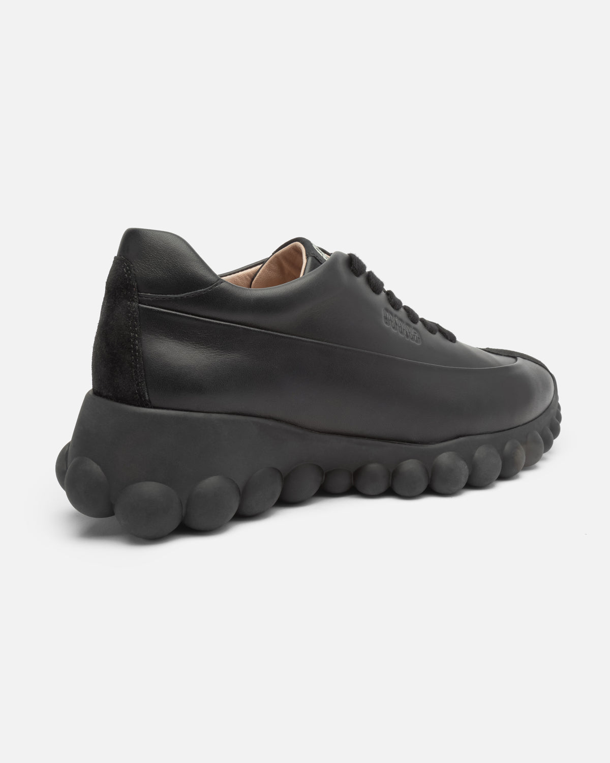Mother-Of-Pearl Black Leather