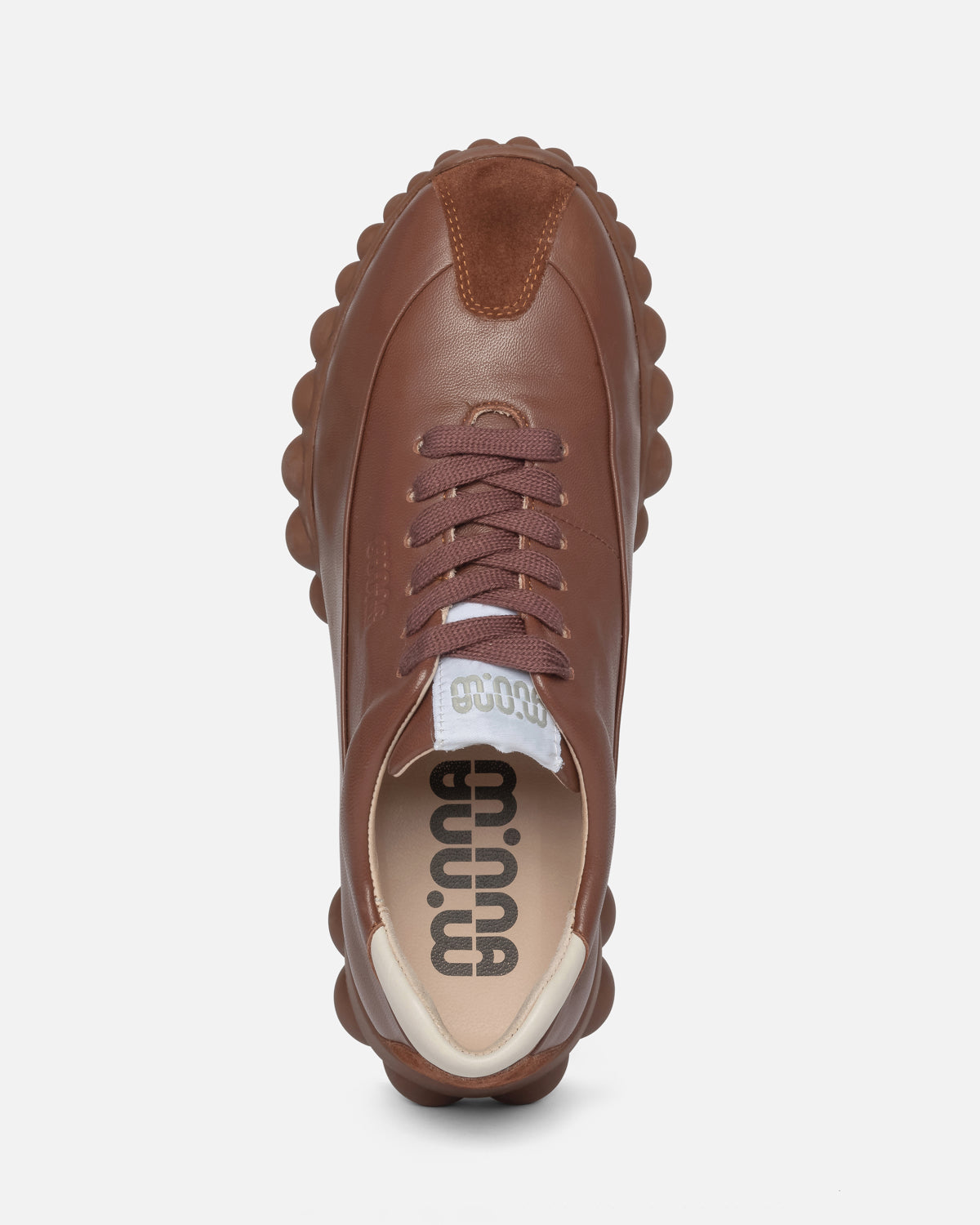 Mother-Of-Pearl Chocolate Leather