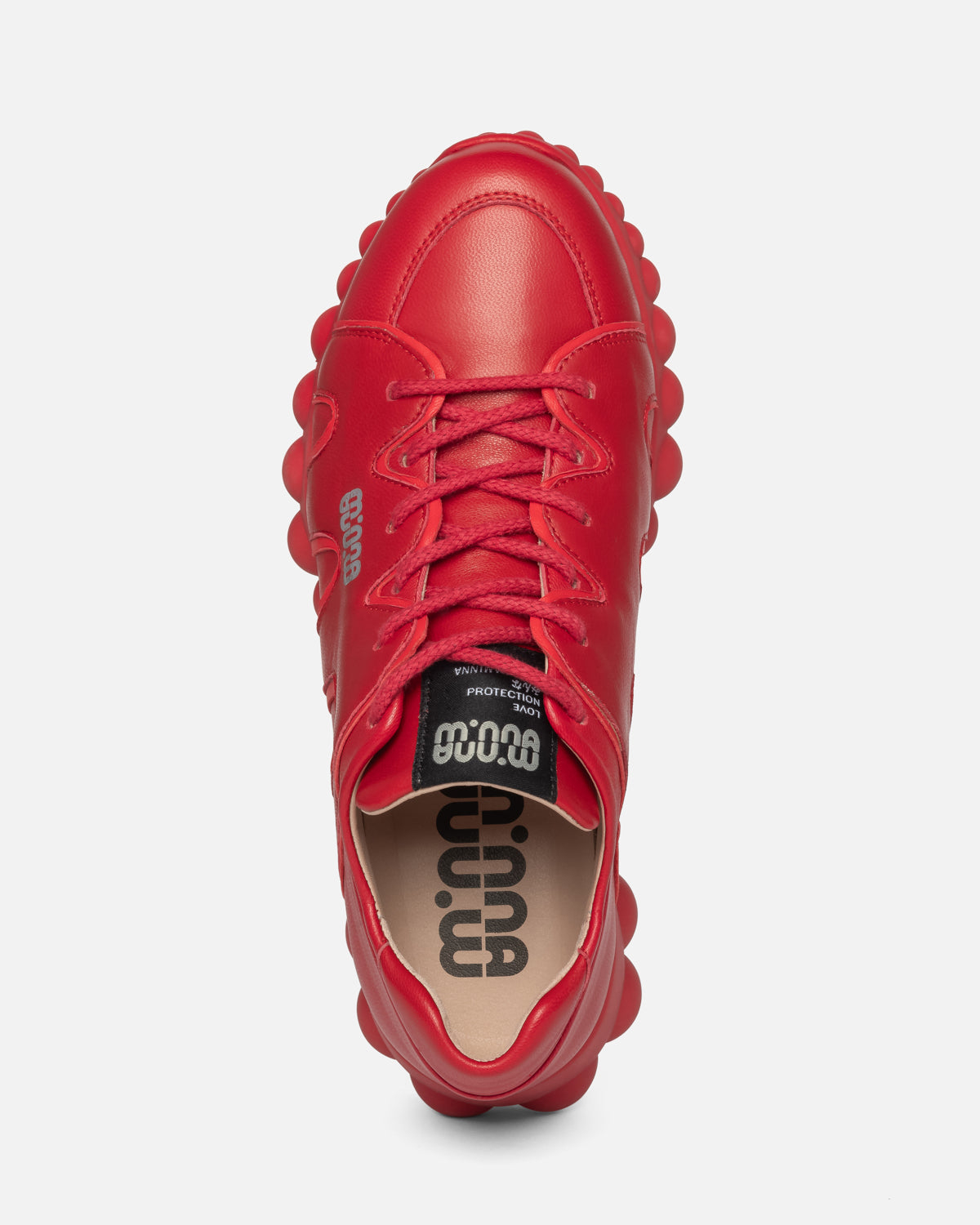Chain Reaction Red Leather
