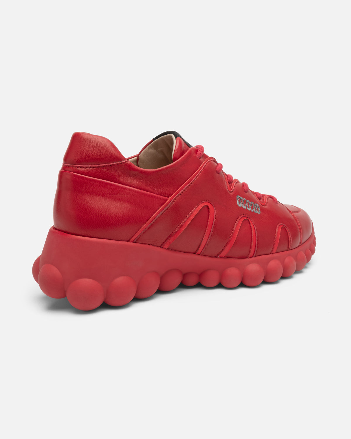 Chain Reaction Red Leather
