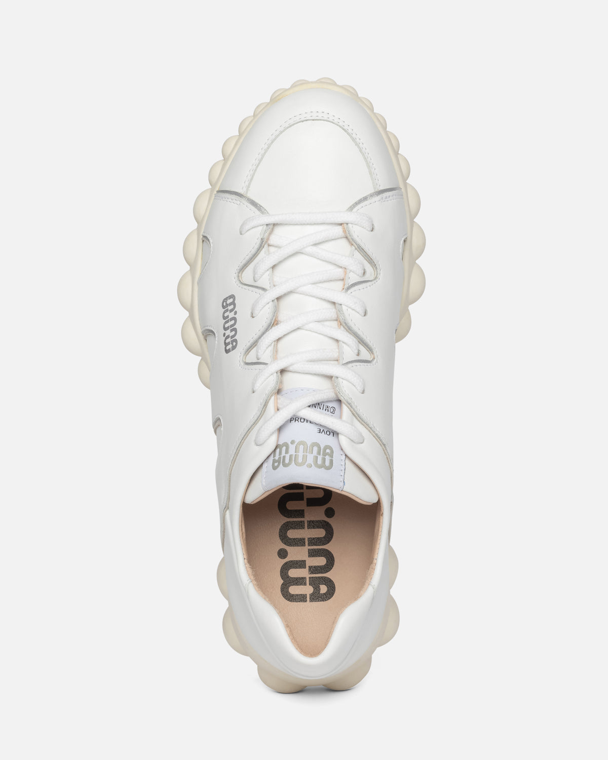 Chain Reaction Multi White Leather