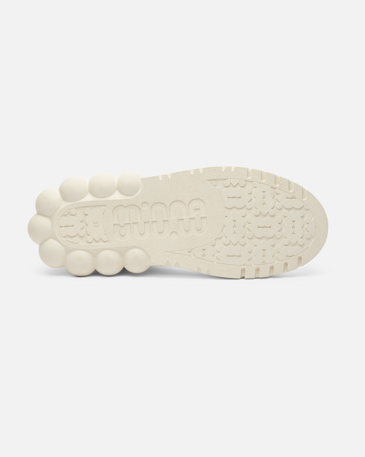 Oyster White Leather