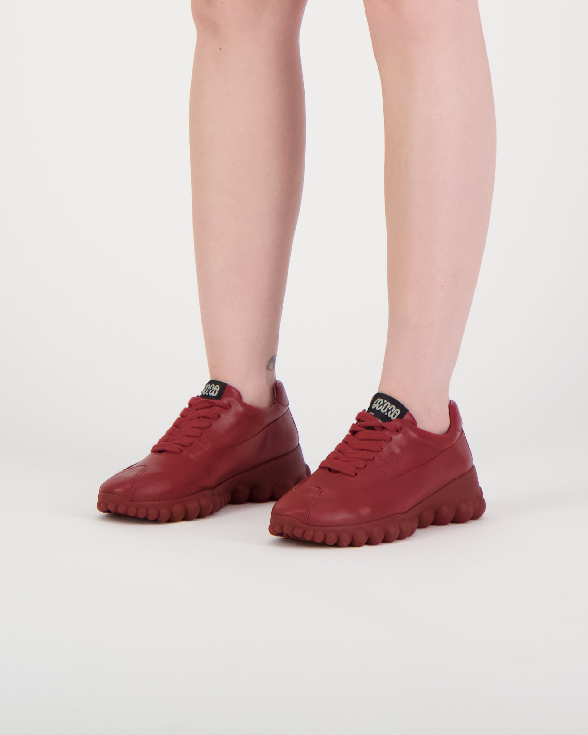 Mother-Of-Pearl Cherry Leather