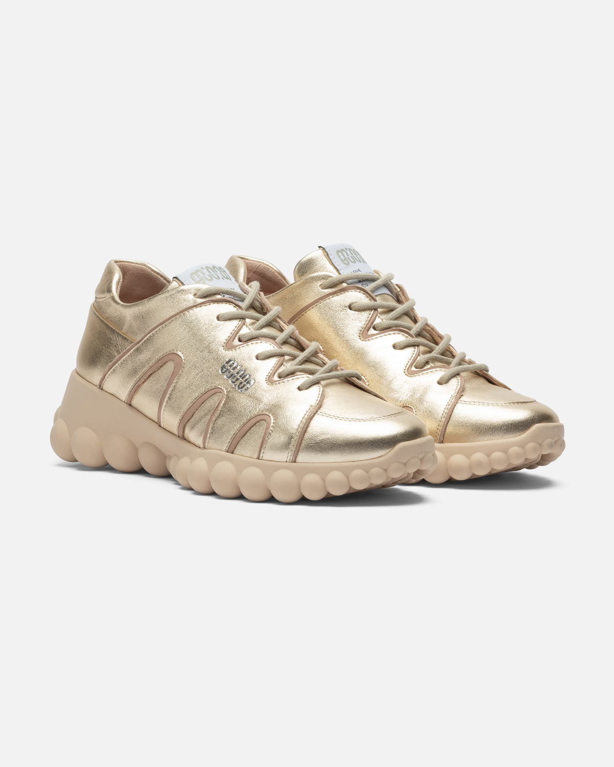 Chain Reaction Champagne Leather