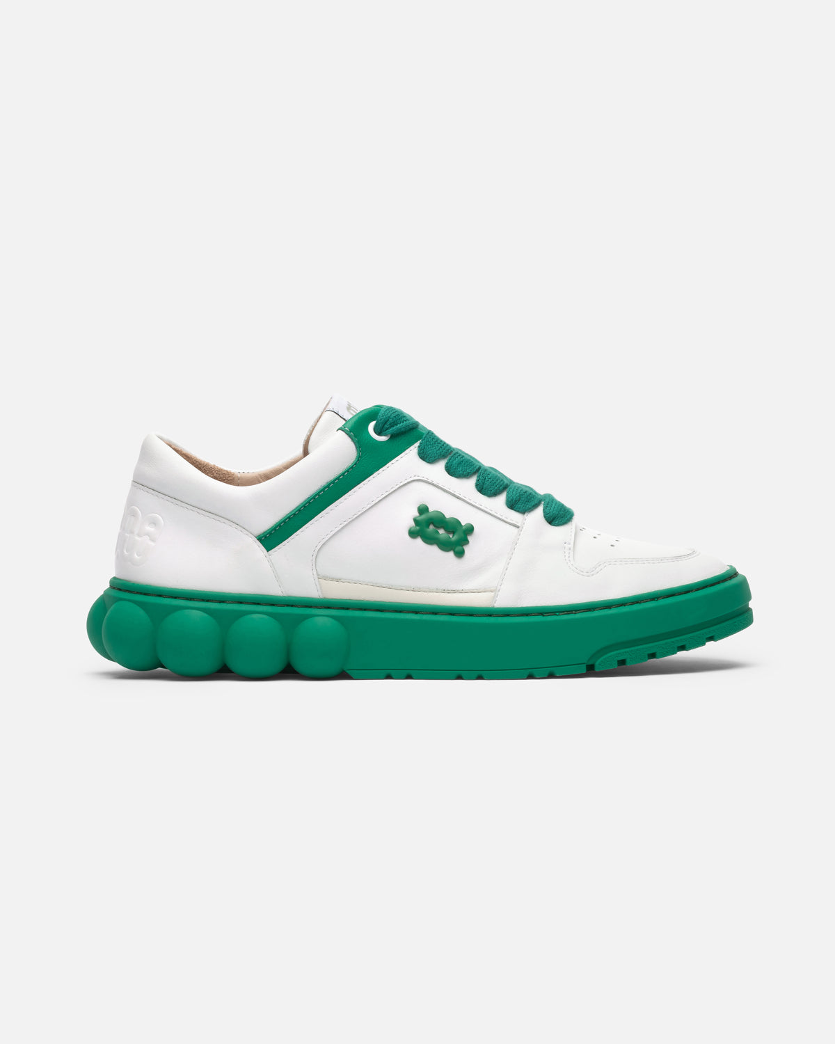 Oyster Emerald/White Leather