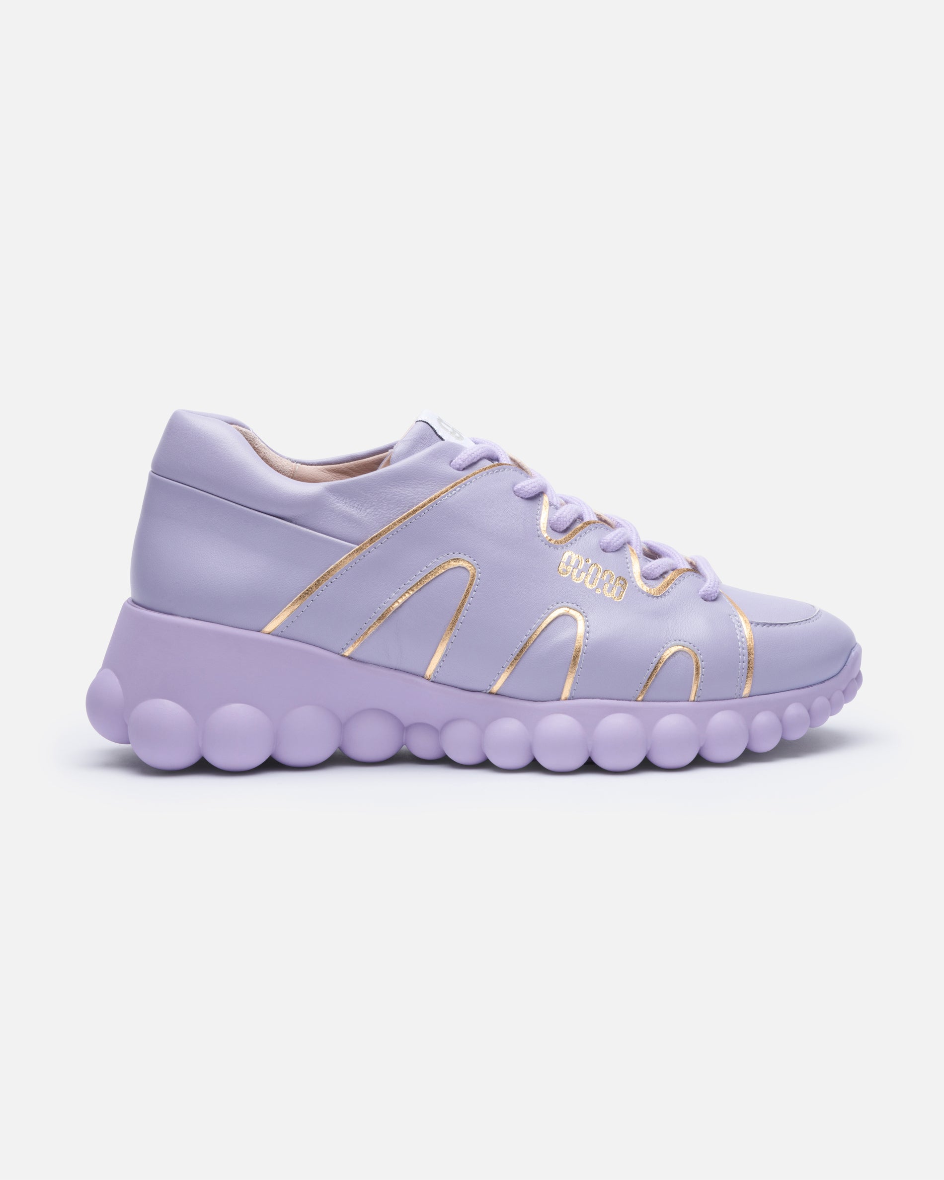 Chain Reaction Dusty Lilac Leather