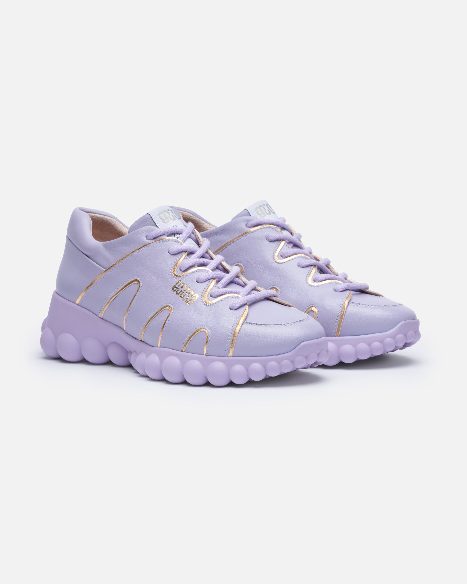 Chain Reaction Dusty Lilac Leather