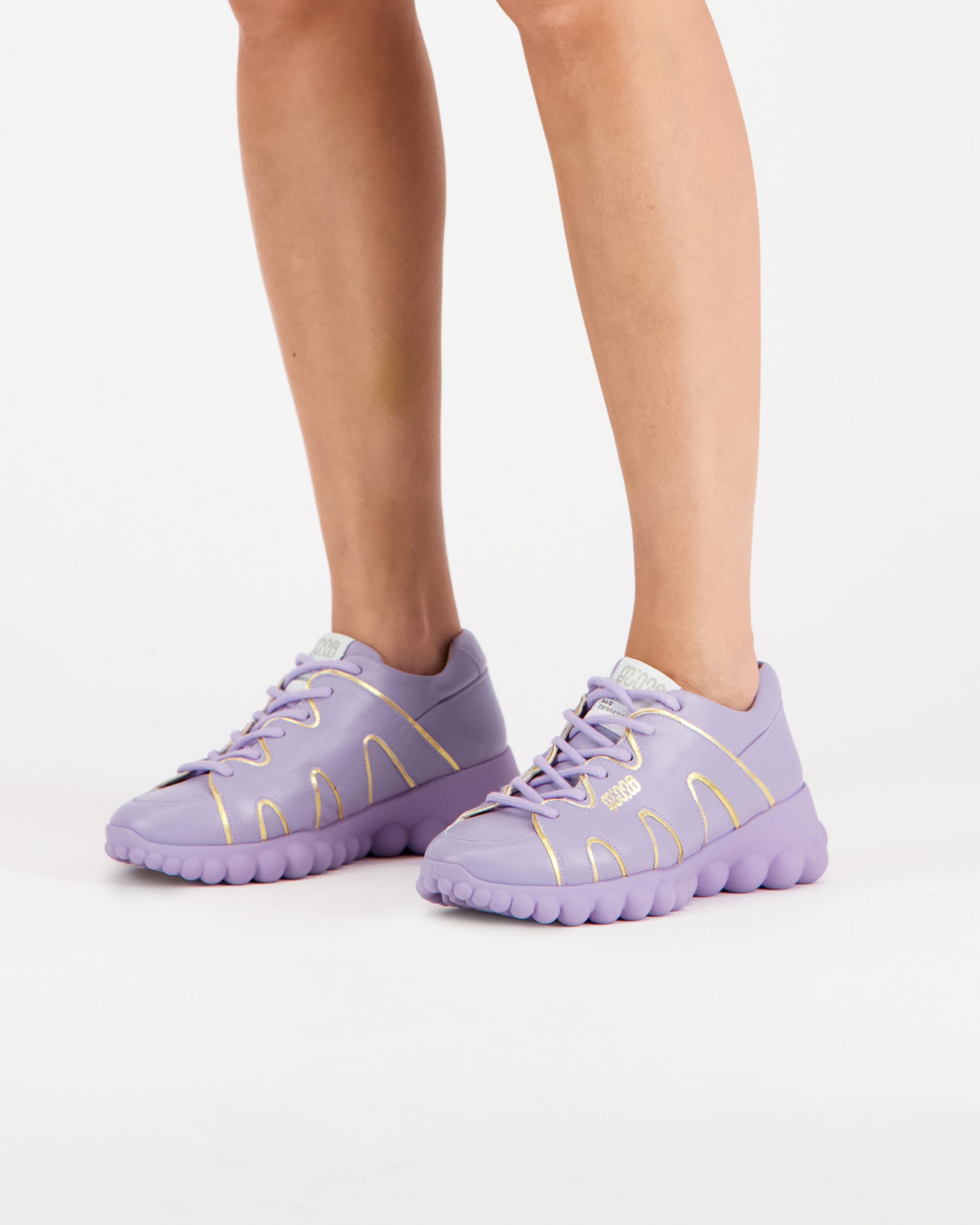 Chain Reaction Dusty Lilac Leather